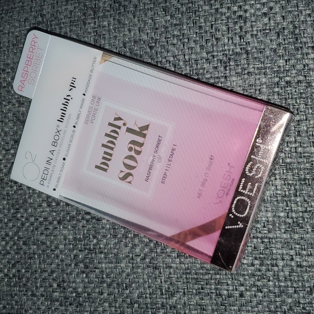 Voesh O2 Pedi In A Box Raspberry Sorbet